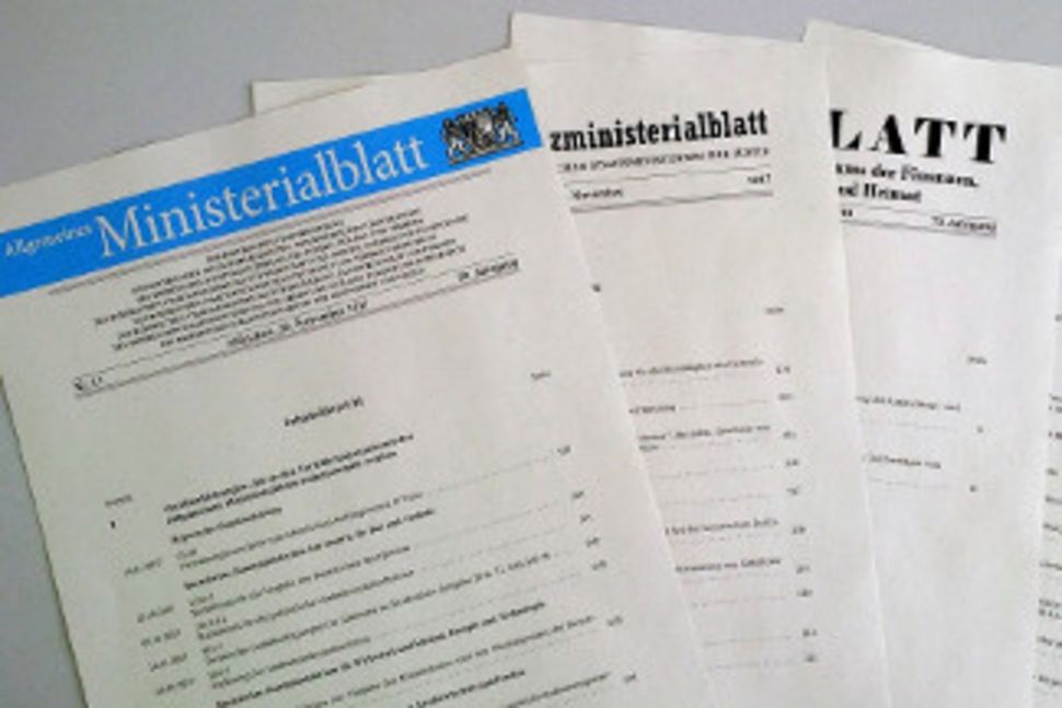 Ausgaben der Amtsblätter 2009-2018